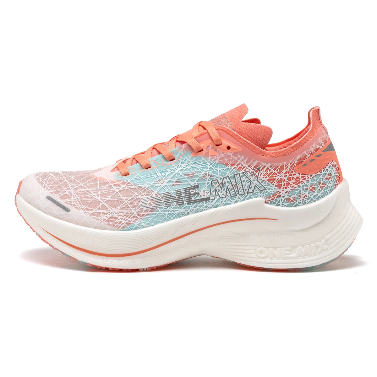 Marathon Carbon Plate Running Shoes Shock Absorption Ultra-light Sports Shoes Rebound Technology Outdoor Men Sneakers