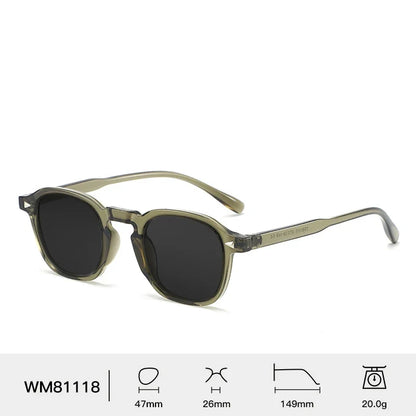 Designer Classic New Fashion 2025 Luxury Vintage Custom Logo Oval Shades Retro Myopia Sunglasses Women Men Solar Gafas