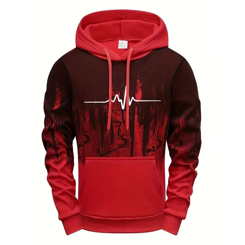 High Quality Men's Tracksuit Casual Jogging Men Versatile Sweatshirts Sweat Pants Fashion Comfort Daily Sports Simple Hoodie Set