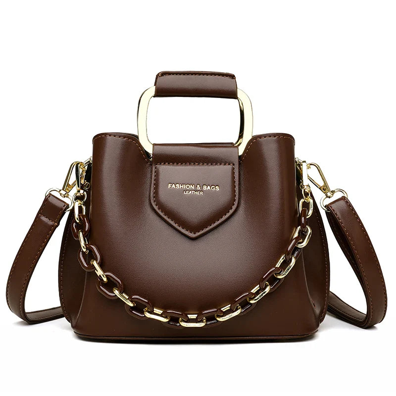 New Shoulder Bags High quality PU for Women Fashion Women's Bag high-quality Design Advanced Underarm Handbags Beautiful Purses