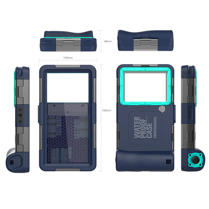 Newly upgraded multicolor IP68 standard 15M/50ft diving/swimming photography professional diving waterproof Phone Case
