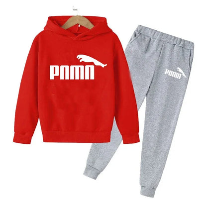 3-12 Years Children Holiday Gifts 2pcs Set Boy Girl Kid's Clothes Hoodie+Pants Suit  Spring Autumn Tracksuit