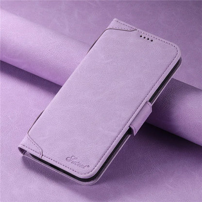 Magsafe Business Leather Wallet Phone Case For iPhone 12 13 14 15 Pro Max Plus 16 17 Pro Max With Flip Card Holder Cover