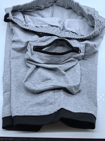 Men‘s Cargo Shorts Cotton Workout Fitness Shorts Breathable Jogger Training Gym Bodybuilding Multi Pocket Thick Shorts