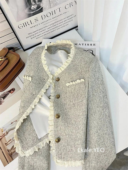 Women's Suit Coat 2025 Spring Autumn Temperament Fashion Ladies Blazer Jacket High Quality Be All-match Lady Loose Outerwear