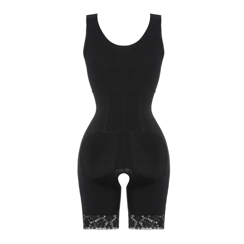 Fajas Colombian Girdle Waist Trainer Butt Lifter Shapewear Women Tummy Control Body Shaper Front Hooks Sheath Buttocks lLfts
