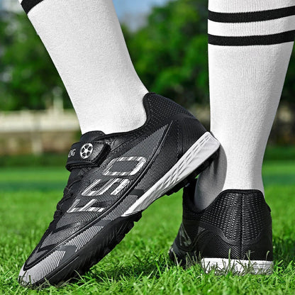 New Kid Match Boys Football Boots Sneakers Professional Non-Slip Sports Shoes Match Soccer Shoes Outdoor Comfortable Unisex
