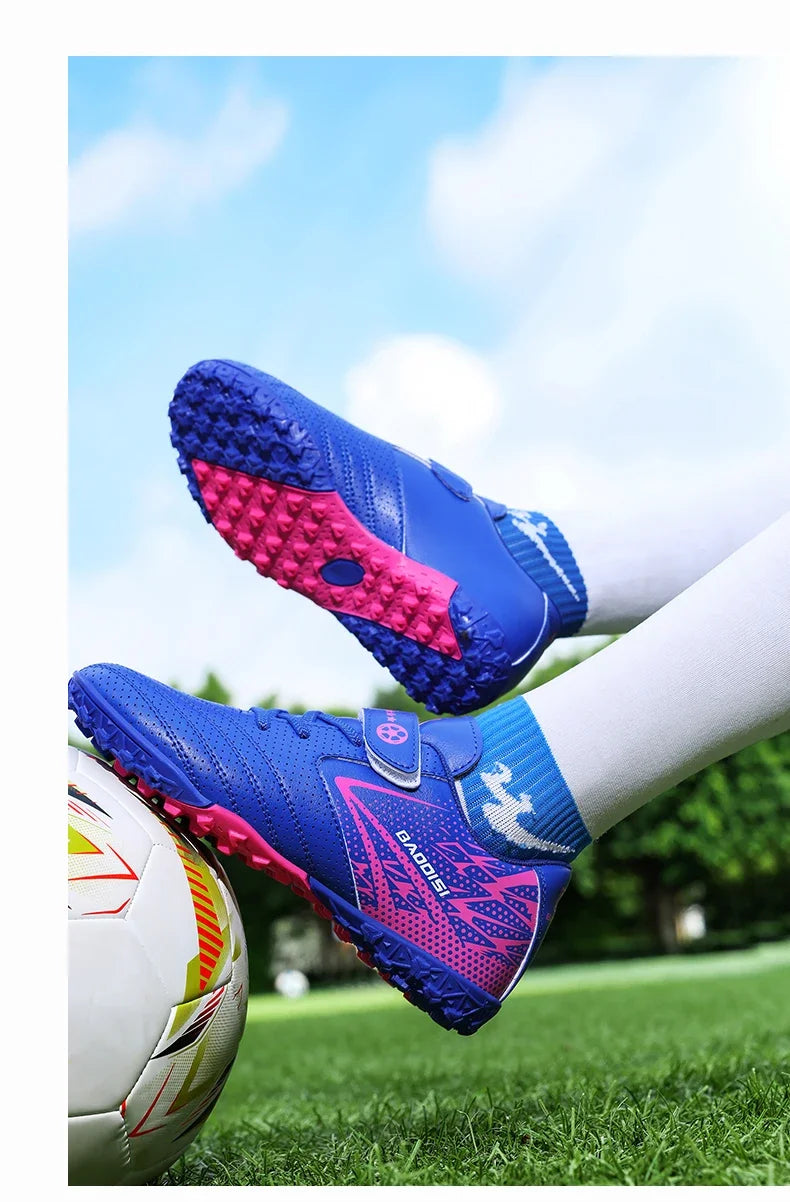 New Kids Soccer Cleats Athletic Outdoor FG Football Boots Boys Girls Training Sneakers AG Youth Soccer Shoes for Little/Big Kids