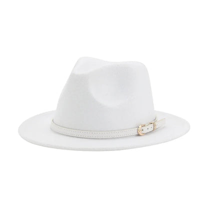 Hats for Women Fedoras Girls Hat Boys Hat Felted Kids Baby Caps Small 52cm 54cm Belt Wedding Cute Kid Fedoras Sombreros De Mujer