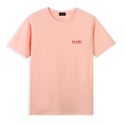 Japan Exports 25ss High-Quality Cotton T-Shirt Embroidered Logo Tees Couple Loose Short Sleeve Summer Casual O-Neck Tops