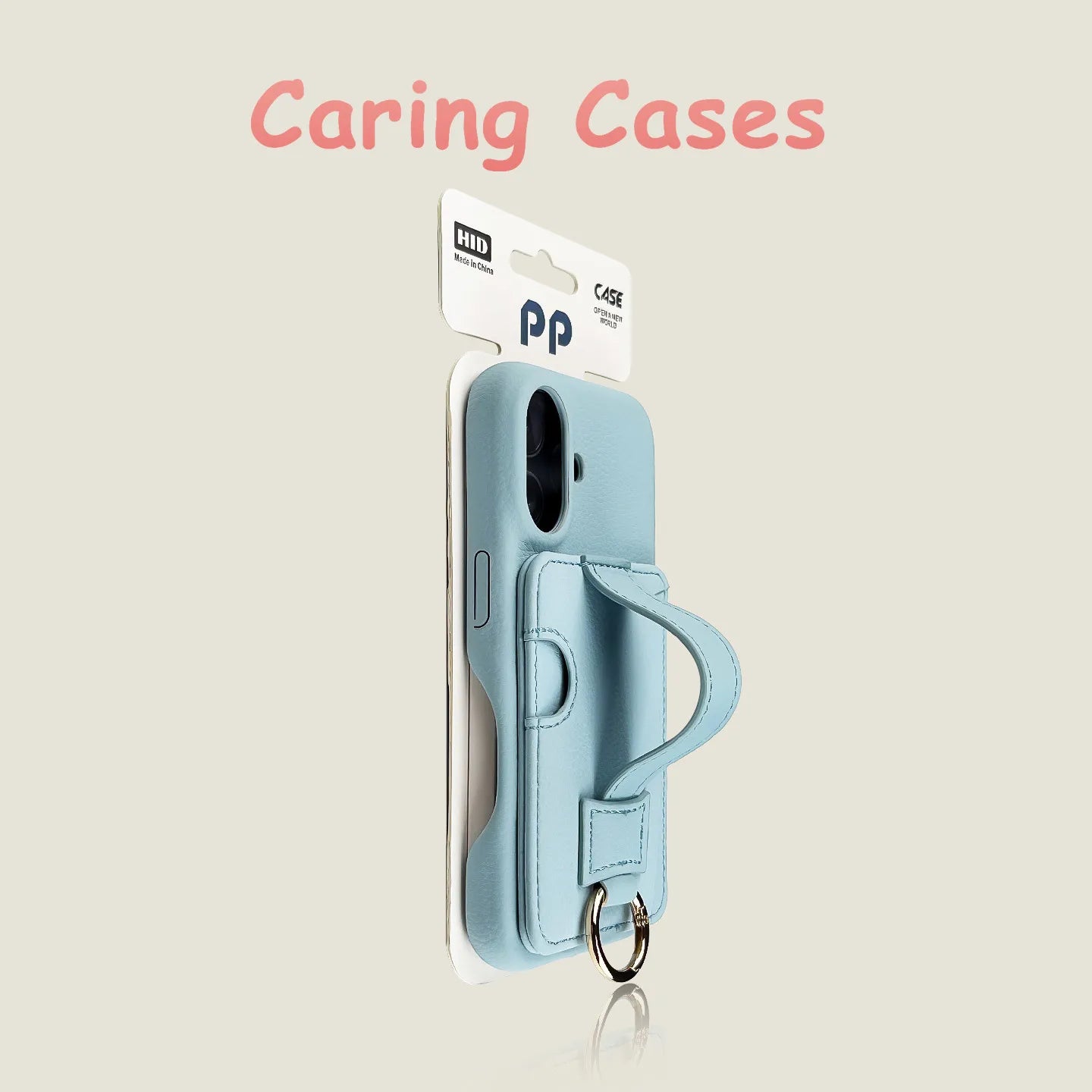 For iPhone 17 Pro Max Case Red Lychee Leather Card Slot Wrist Strap Compatible with iPhone 16 15 14 13