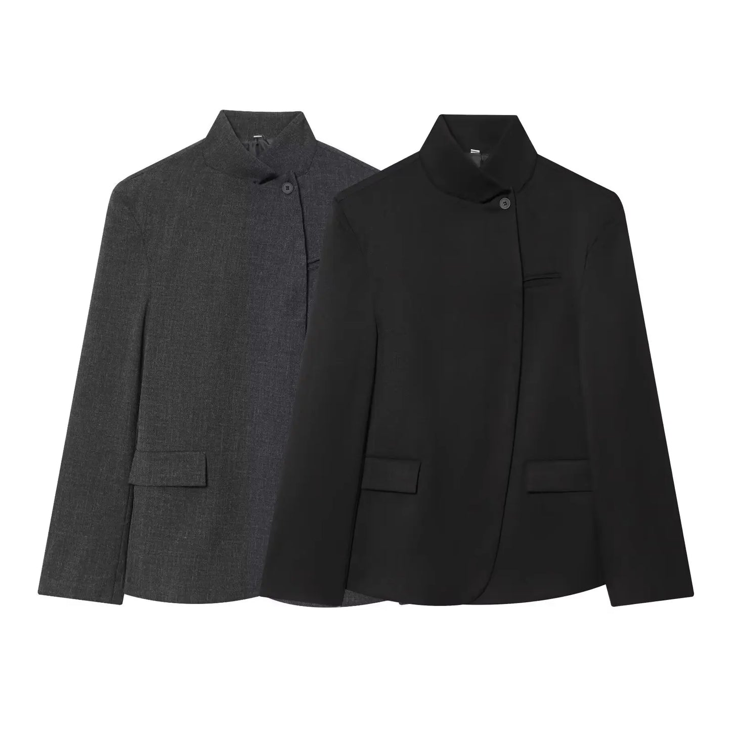 Tidalyf Women's Spring New Blazers & Jackets 2026 Fashion Retro Elegant Office Blazers Unique Youth Comfortable Street Jackets