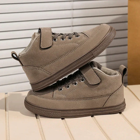 2025 Fashion Kids Sneakers Boys Girls Casual Board Shoes High Top Running Sports Shoes Children‘s Boots Non-slip Basketball New