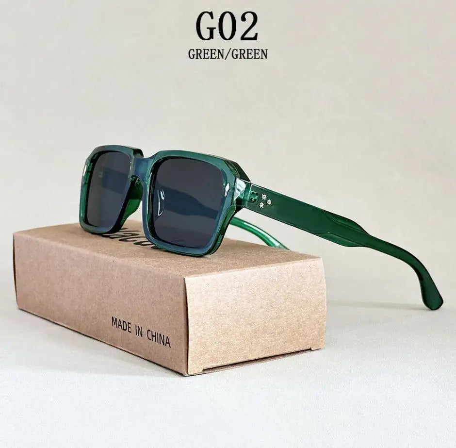 2025 Sunglasses Women Vintage Square Sunglass Men Square Fashion Glasses Lunette Soleil Femme Gafas De Sol Hombre Dropshipping