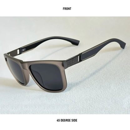 Vintage Retro Polarized Sunglasses For Men Vacation Square Sunglass Women UV400 Protection Fashion Glasses Gafas De Sol Hombre