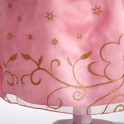 Children Halloween Disguise Aurora Cinderella Disney Princess Costume Festival Dress up Kids Girls Sleeping Beauty Frock 1-12Yrs