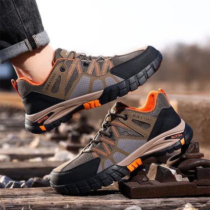 Latest 2024 Fashion Insulation 10KV Men Safety Work Shoes Sneakers Steel Toe Anti Smashing Indestructible Male Footwear