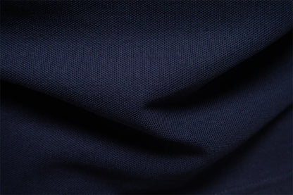 2025 New Men's Mock Neck Polo Shirts for Men Cotton Solid Color Long Sleeve Polo Desinger Social Luxury Touch Male
