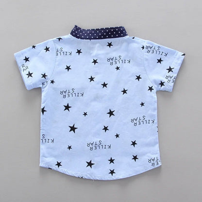 New Summer Baby Clothes Suit Children Boys Casual Shirt Shorts 2Pcs/Sets Infant Outfits Toddler Fashion Costume Kids Tracksuits
