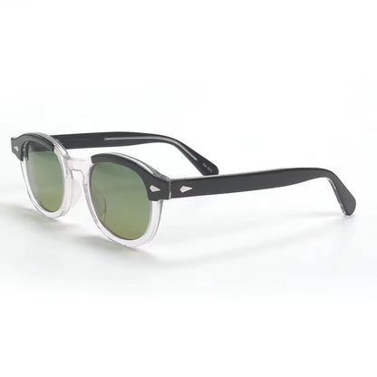Authentic Johnny Depp LEMTOSH Fashion Top Quality Acetate Frames Men Women Sun Glasses Casual Square Vintage Male Couple Eyewear