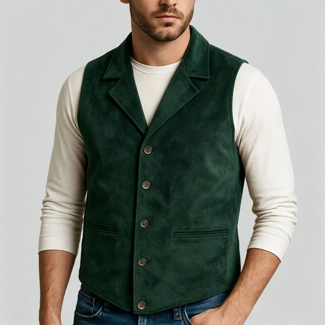 Men Vest Orange Velvet Single Breasted Lapel Waistcoat For Wedding Banquet Party Business Work Office Casual Daily Men Suit Vest