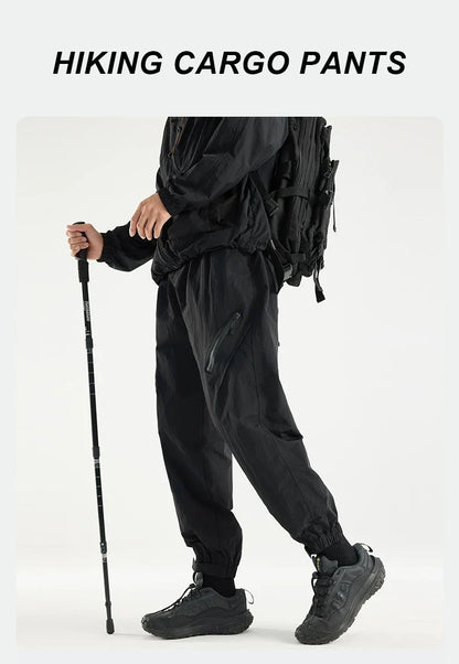 Men's Water-repellen Hiking Pants Quick Drying Fashion Cargo Pants Breathable Trousers Fishing Camping Outdoor Sport Pants