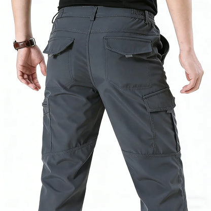 2026 Outdoor Work Tactical Pants Men Spring Autumn Casual Cargo Trousers Waterproof Hiking Pant Elastic Traveling Workwear Pants