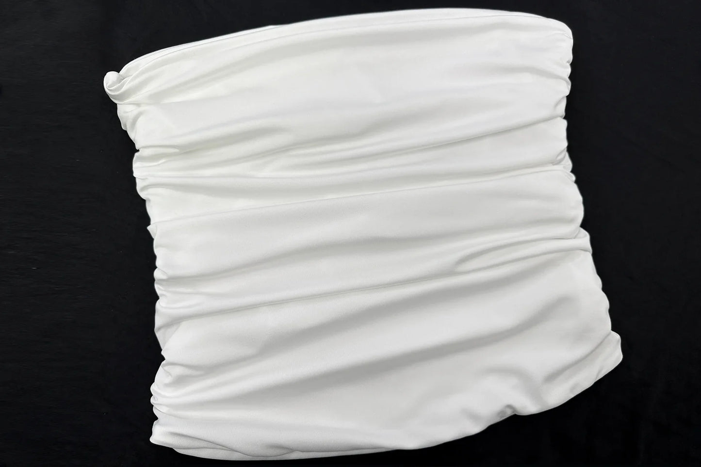 2026 Sexy Summer Solid Strapless Top Women Bandeau Bodycon Tops Lady Sleeveless Off Shoulder Club Party Clothes
