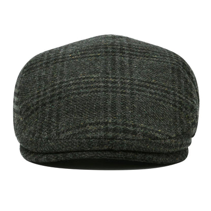 Newsboy Caps Men Wool Blend Flat Cap Winter Warm Hat Driving Hats Gastby Ivy Caps for Male Vintage British Beret