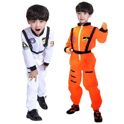 Astronaut Kostuum Voor Kids Space Pak Rol Spelen Dress Up Kostuum School Uniformen Cosplay Party