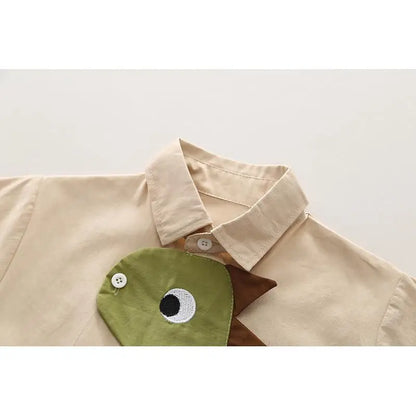 New Baby Boys Girl Clothing Suits Kids Clothes Cartoon Dinosaur Shirt Shorts 2Pcs/Set Summer Fashion Children Casual Tracksuits