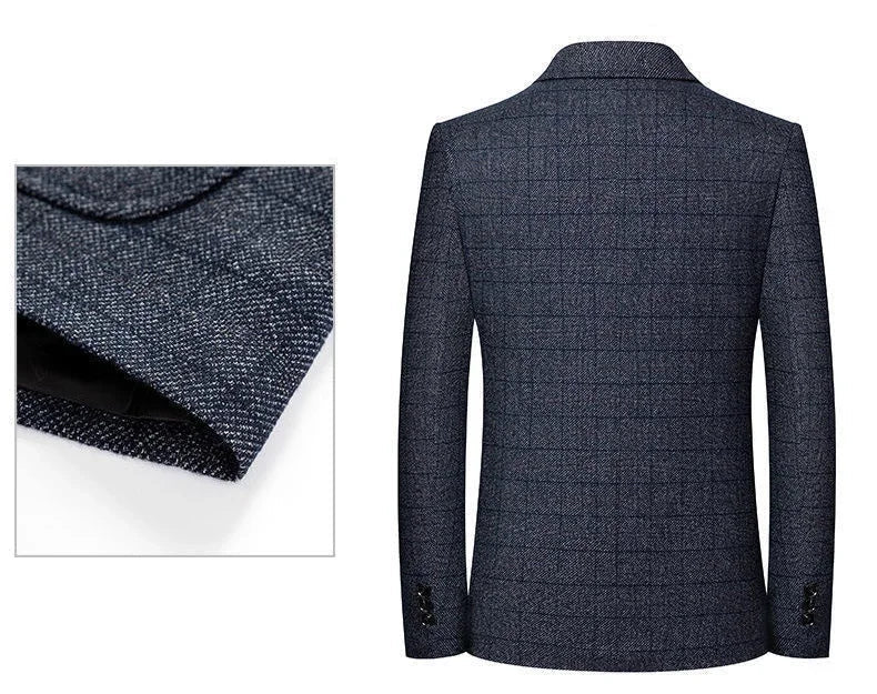 Brand 2026 Spring Blazers Para Men Retro Autumn Single Breasted Suits Blazer Mens Fashion Blazers Suits for Mens Luxury