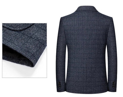 Brand 2026 Spring Blazers Para Men Retro Autumn Single Breasted Suits Blazer Mens Fashion Blazers Suits for Mens Luxury