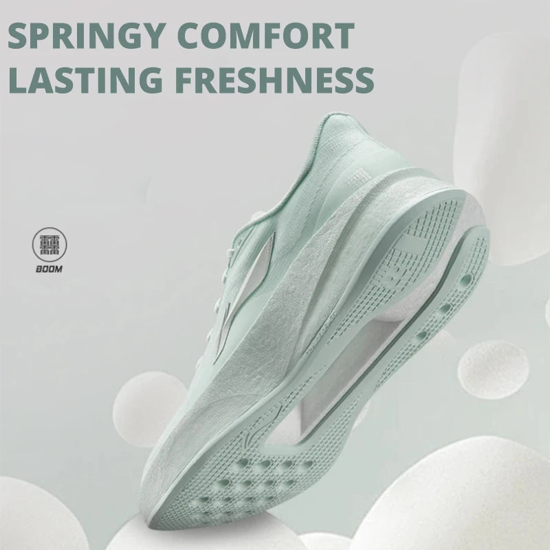 Women's CHAOYING Cushion Running Shoes BOOM Lightweight Rebound TEMPO BOUNSE Flexible LiNing Comfortable Sneaker ARBW008