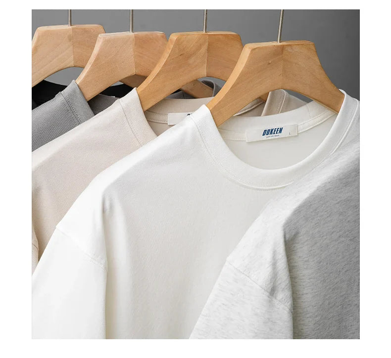 Upf50+ Sorona Fabric Coolness T-Shirt Men Short Sleeve Summer Sun Ice Silk Solid Color Antibacterial Tshirt Men's Clothes
