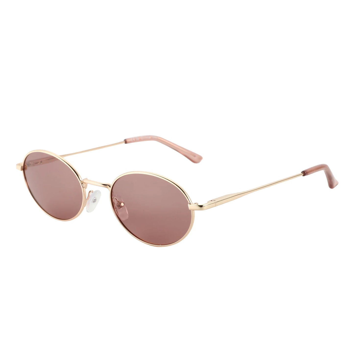 Retro Oval Polarized Sunglasses for Women Men Trendy Round Y2k Sunnies Small 90s Style Vintage Shades Sun Glasses