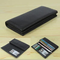Fashion Genuine Leather Men Wallet Clutch Purse Male Bifold Money Clips with Hasp large capacity Card Wallet Short W/ Zip Pocket