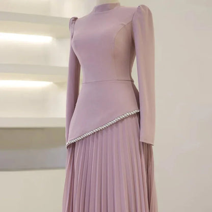 Customized Elegant A-Line Long Dirlls Wedding Prom Dresses Exquisite High Quality Special Fashion Formal Party Gown for Women