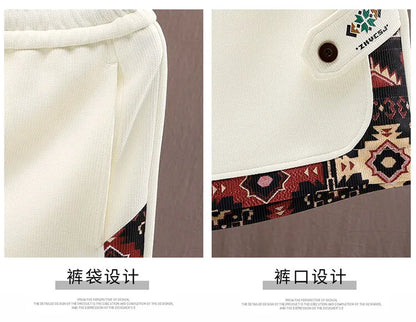 2025 Trendy Summer Embroidery Shorts Men Streetwear Hip Hop Straight Leg Short Pants Casual Sports Five-Point Pants male
