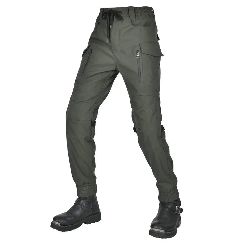 Motorcycle Riding Jeans Pants Waterproof reflective Soft Casual Inset Gear Wear-resistant Protective Layer On Hips And Knees