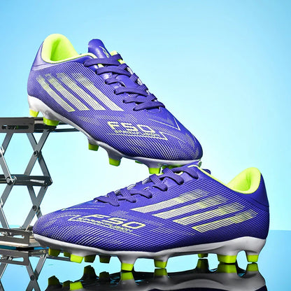 New Men Football Boots Match Ankle Non-Slip TF/FG Professional Soccer Shoes Boys Sneakers Comfortable Sports Shoes Unisex