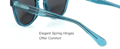 Classical High-quality Acetate Polarized Sunglasses Unisex UV400 Protection Shade Retro Round Sun Glasses ZS6211