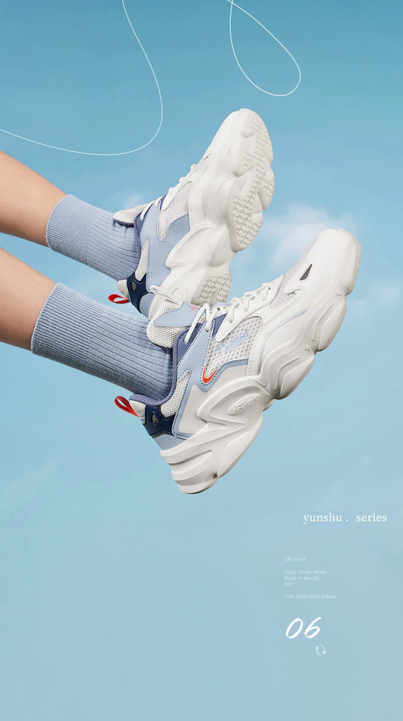 Men Sport Shoes Breathable Stitching Retro Casual Thick Bottom Height Increasing Male Sneakers 672326774