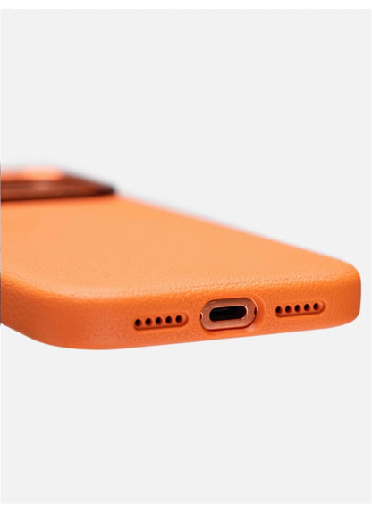Luxury Business Shockproof PU Leather Camera Button Case For iPhone 17 Pro Max Air For Magsafe Magnetic Wireless Charging Cover