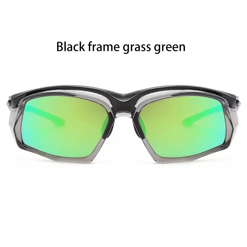 Sports Running Sunglasses Men Mountaineering Wind  Sand TR90 Polarized Sunglasses Safety Eyewear Customizable Prescription