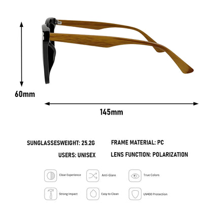Retro Oversized Sunglasses Women Trendy Polarized Fashion Glasses UV400 Protection Luxe Lunette Soleil Femme Lentes De Sol Muje