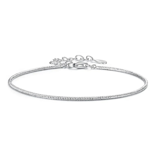Bracelet ajustable en argent sterling 925 avec perles, breloque ronde sculptée, chaîne de poignet pour filles, bijou fin léger et mignon.