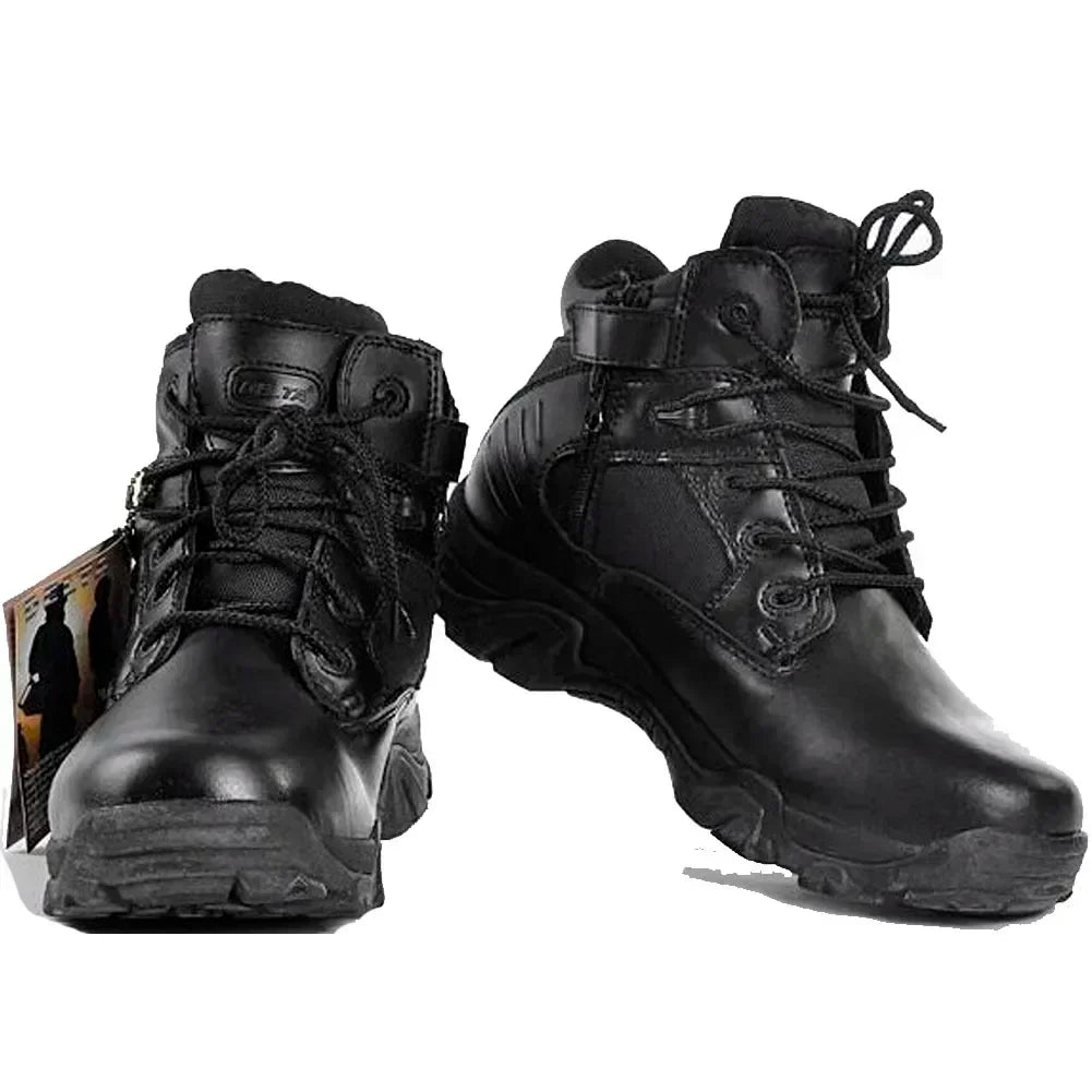 Men's Tactical Army Boots Men Casual Low-top Shoes Outdoor Desert Combat Boots Men Casual Hiking Shoe Waterproof Botas
