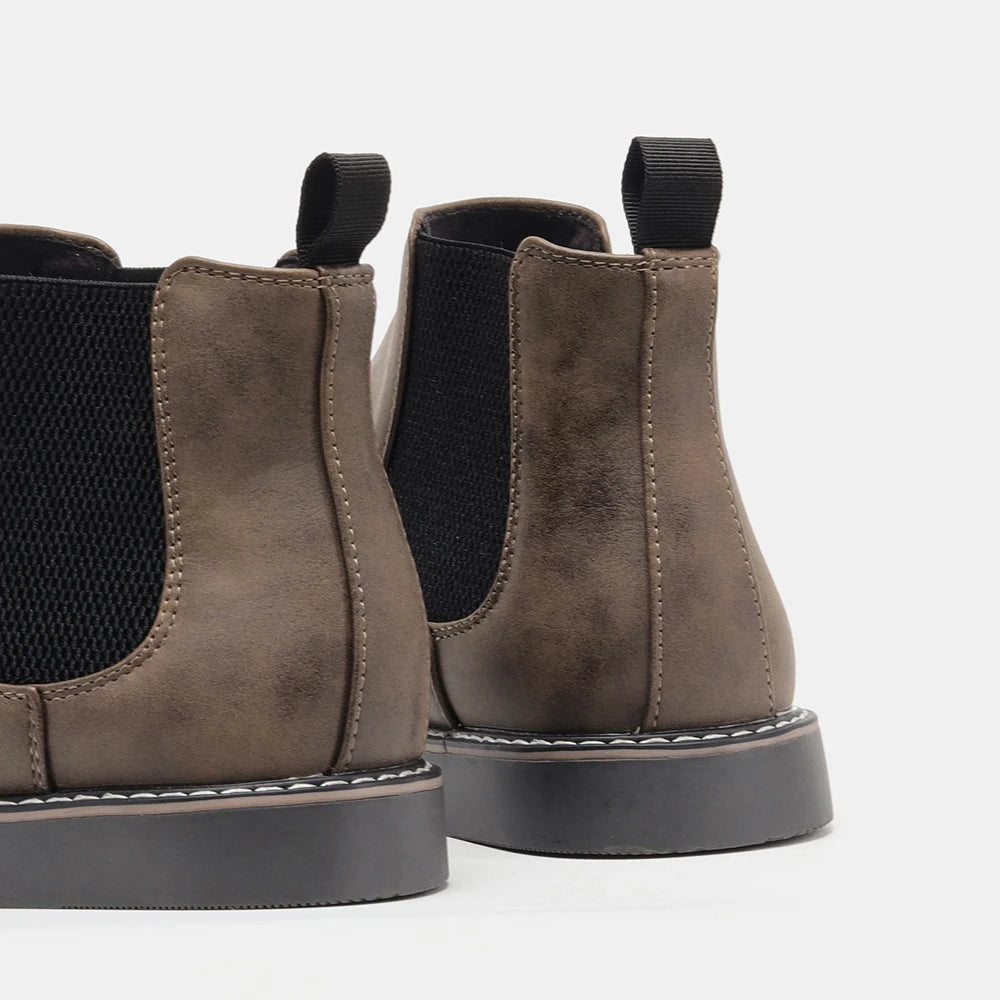 40~46 Men Chelsea Boots Brand Retro Comfortable Fashion Men Boots