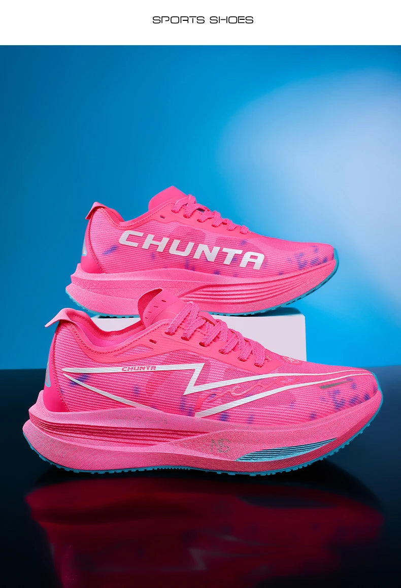 Running Shoes Carbon Board Marathon Men Speciality Sports Breathable Lightweight Women's Comfortable Athletic Chunta Sneakers